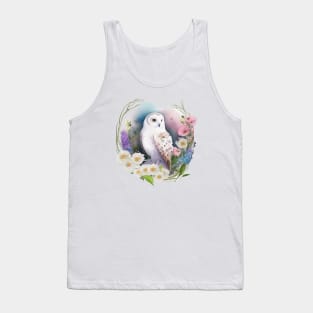 Snow Owl Tank Top